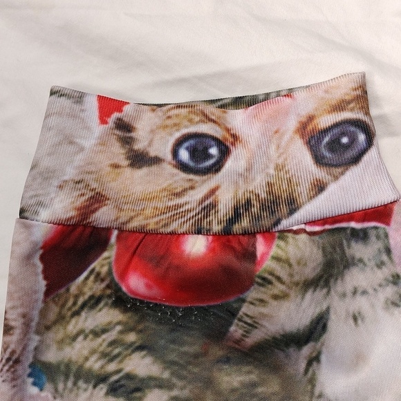 Christmas Kittens men's sweatpants size XL - Picture 9 of 15